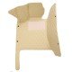 Shop Beige Luxury Leather Diamond Car Floor Mats UK Shop Beige Luxury Leather Diamond Car Floor Mats UK