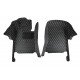 Shop Black and Beige Stitching Luxury Leather Diamond Car Floor Mats UK Shop Black and Beige Stitching Luxury Leather Diamond Car Floor Mats UK