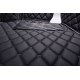 Shop Black and Black Stitching Luxury Leather Diamond Car Floor Mats UK Shop Black and Black Stitching Luxury Leather Diamond Car Floor Mats UK