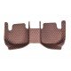 Shop Dark Brown Luxury Leather Diamond Car Floor Mats UK Shop Dark Brown Luxury Leather Diamond Car Floor Mats UK