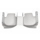 Shop Grey Luxury Leather Diamond Car Floor Mats UK Shop Grey Luxury Leather Diamond Car Floor Mats UK
