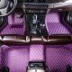 Shop Purple Luxury Leather Diamond Car Floor Mats UK Shop Purple Luxury Leather Diamond Car Floor Mats UK