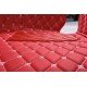 Shop Red Luxury Leather Diamond Car Floor Mats UK Shop Red Luxury Leather Diamond Car Floor Mats UK