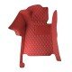Shop Wine Red Luxury Leather Diamond Car Floor Mats UK Shop Wine Red Luxury Leather Diamond Car Floor Mats UK