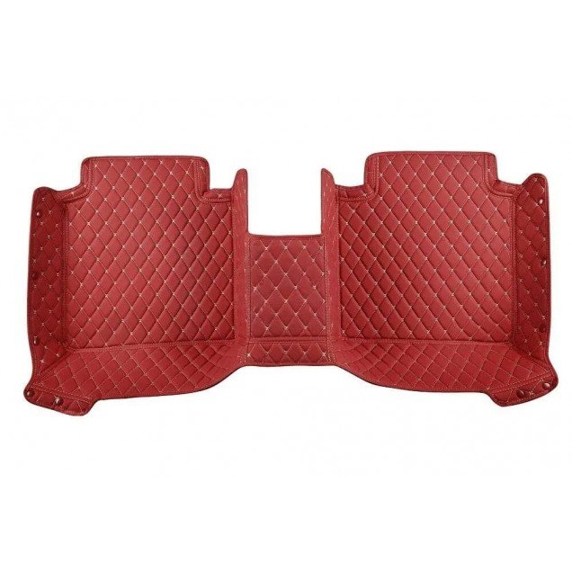 Shop Wine Red Luxury Leather Diamond Car Floor Mats UK Shop Wine Red Luxury Leather Diamond Car Floor Mats UK