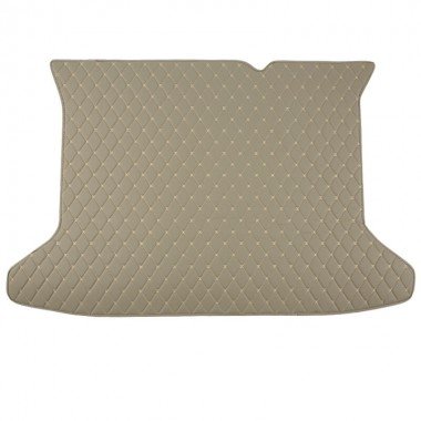 Shop Grey Luxury Leather Diamond Trunk Base Mats UK