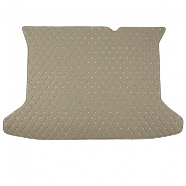 Shop Grey Luxury Leather Diamond Trunk Base Mats UK Shop Grey Luxury Leather Diamond Trunk Base Mats UK