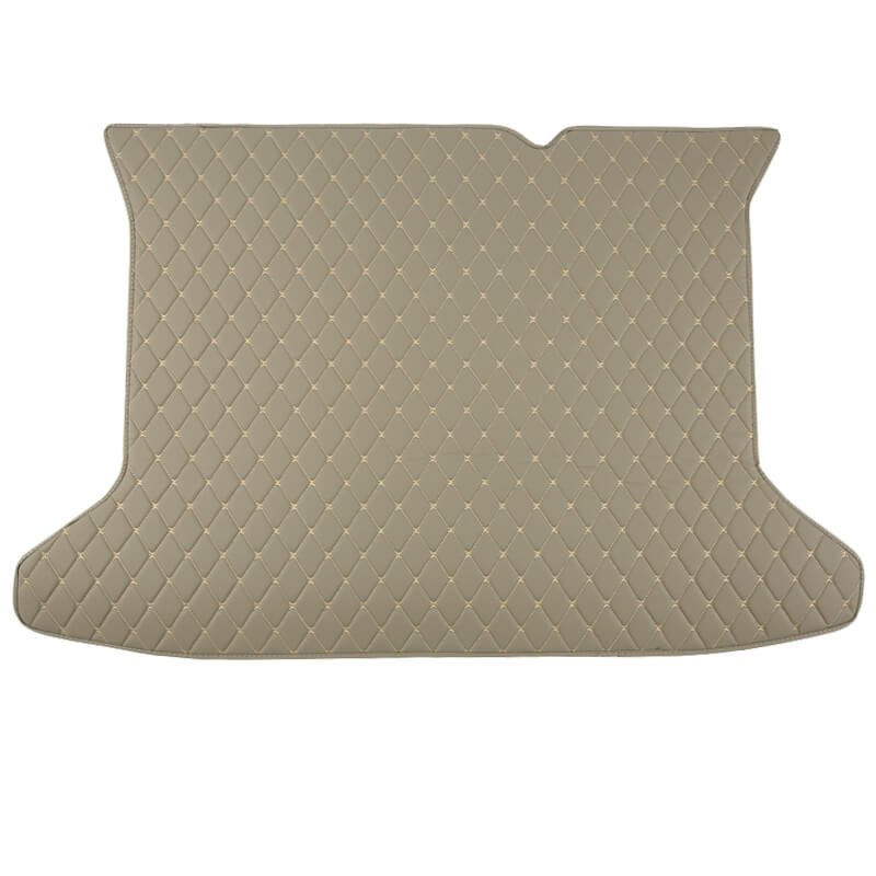Shop Grey Luxury Leather Diamond Trunk Base Mats UK